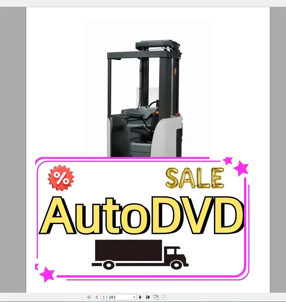 AutoDVD For NISSAN UNICARRIERS Forklift Part Catalog & Service Manual (PDF)  2017