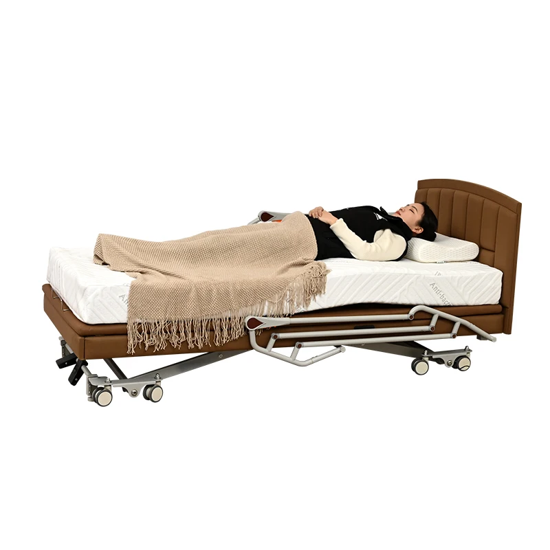 سرير رضاعة كهربائي عالي الجودة للعناية المنزلية لكبار السن، سرير مستشفى الأكثر مبيعًا لكبار السن #5