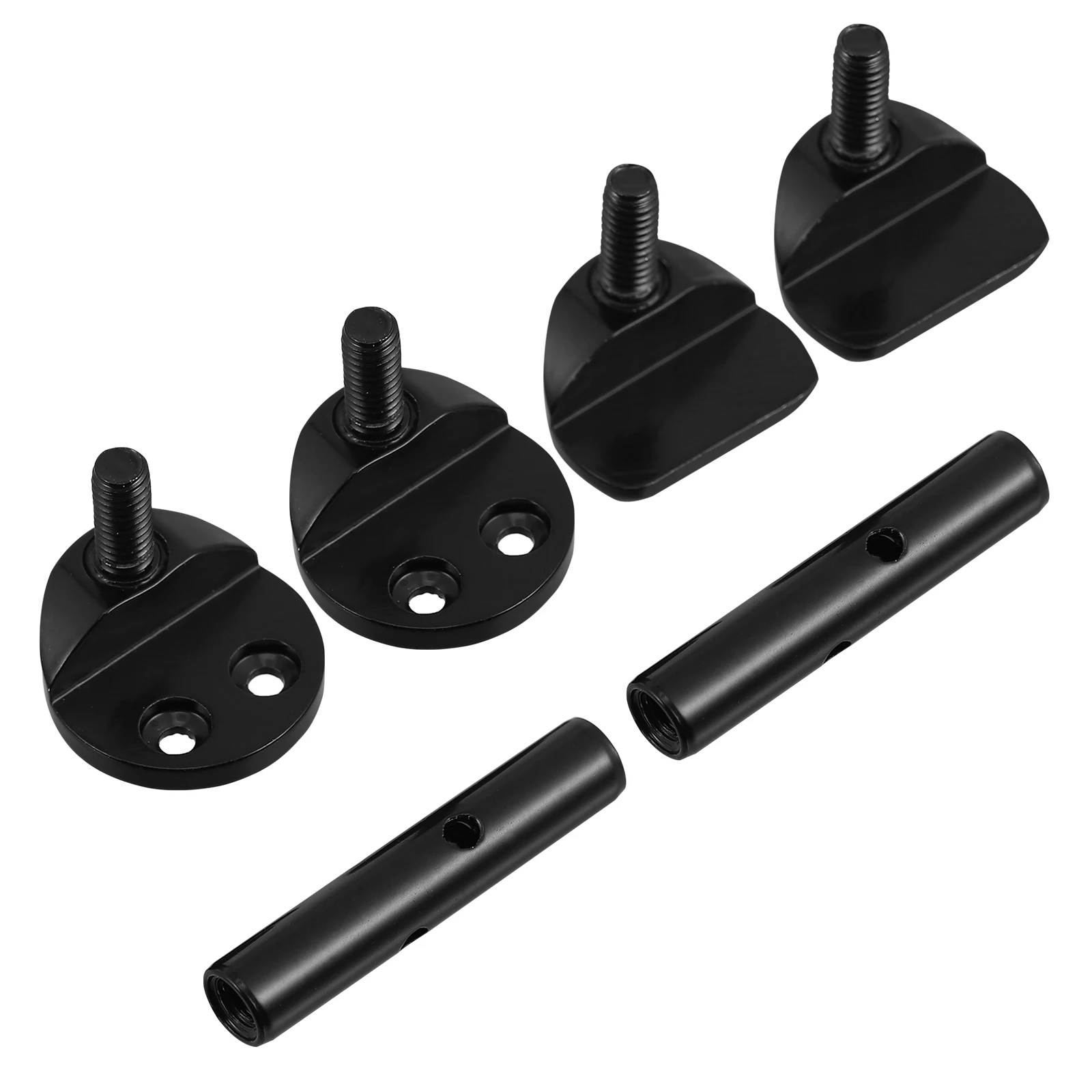 

3/4 4/4 Violin Chinrest Stainless Steel Durable Full Section Easy Install Black Chin Rest Screw For Violin Accessories Musical