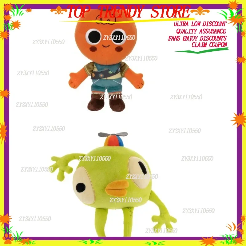 2025 New Bing Bong Animation Game Surrounding Plush Dolls Cute and Interesting Dolls Holiday Gifts Children's Companion Toys