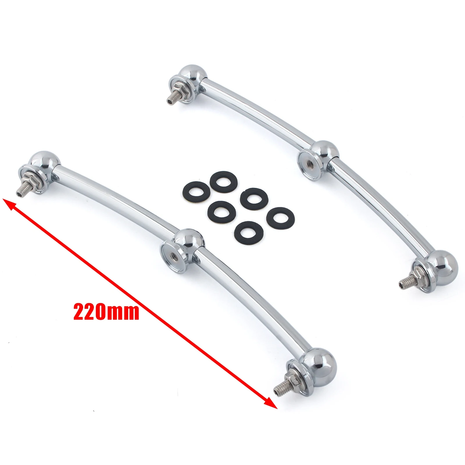 Motorcycle Front Fender Side Spear Trims For Harley Softail FLST 1986-2017 2016 2015 2014
