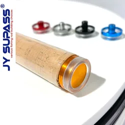 JY SUPASS 2pcs Fishing Rod End Cap wind check butt end fishing rod building Butt cap