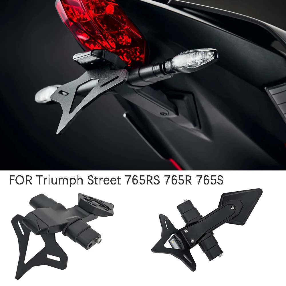 nouveau-pour-street-765rs-765r-765-rs-765-r-moto-arriere-queue-courte-stock-bien-range-support-de-plaque-d'immatriculation-kit-de-support-de-contre-pointe