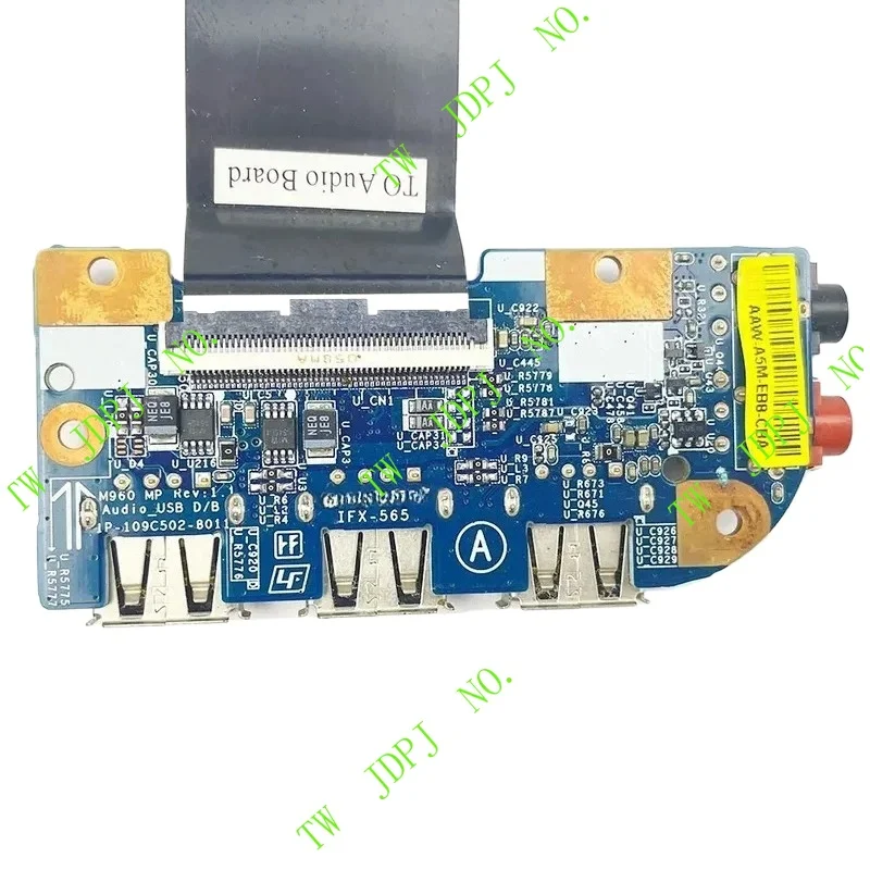 PJSE For Sony PCG-61212T PCG-71212T VPCEA VPCEB VPC EA VPC EB laptop USB Audio Board USB2.0 M960 1P-109C502-8011 IFX-565