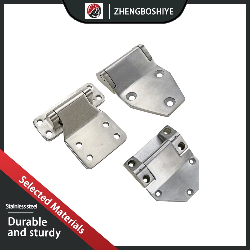 

304 Stainless Steel Thickened Heavy-Duty Hinge Industrial Electrical Cnc Machine Equipment Cabinet Door Hinge