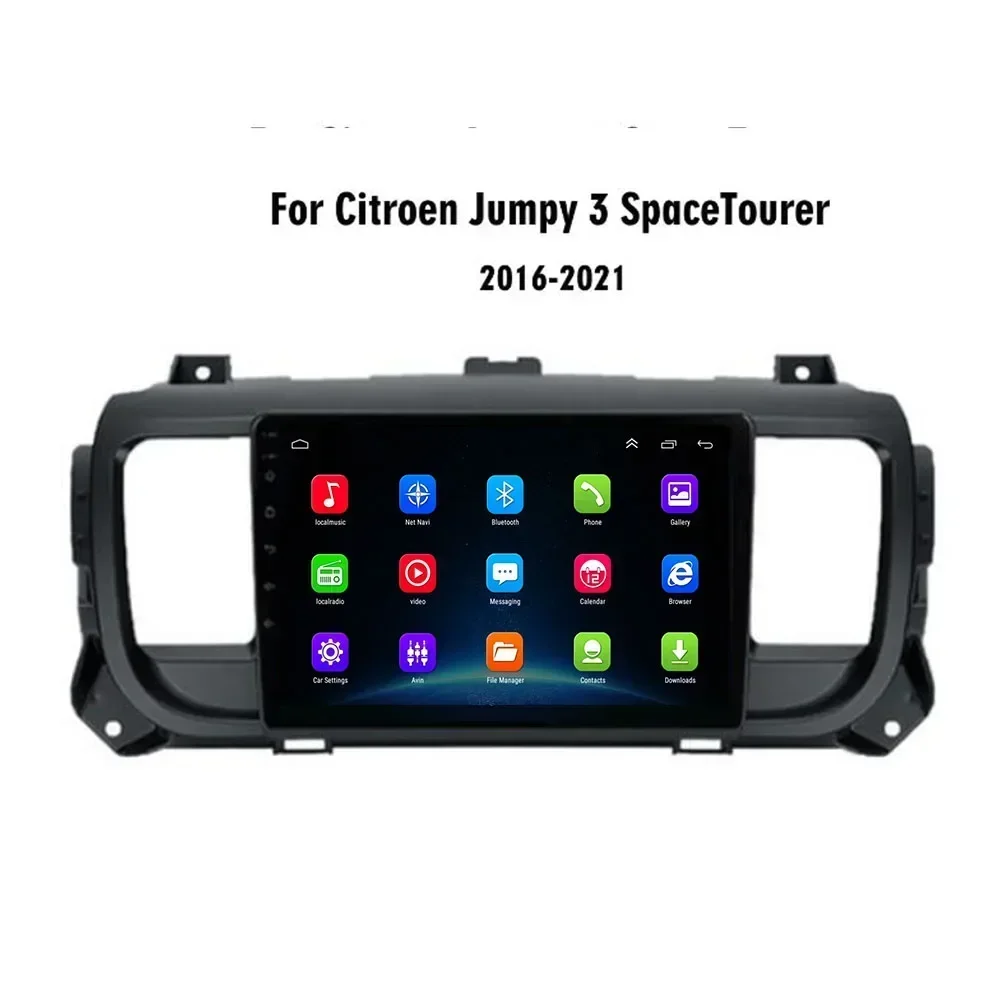 Android 13.0 untuk Citroen Jumpy 3 2016 - 2035 untuk Peugeot Expert 3 2016 - 2035 Radio mobil Multimedia pemutar Video DVD 2din