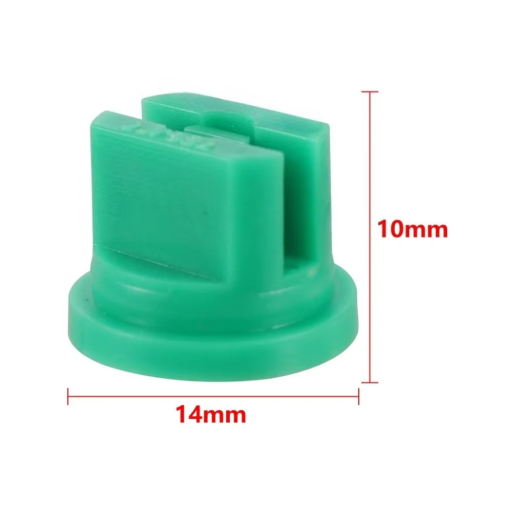 20PCS High-Pressure Flat Fan Spray 110 Degree VP Type Plastic TP Head Agricultural Nozzle,Quick-replaced Boom Sprayer Nozzle Tip