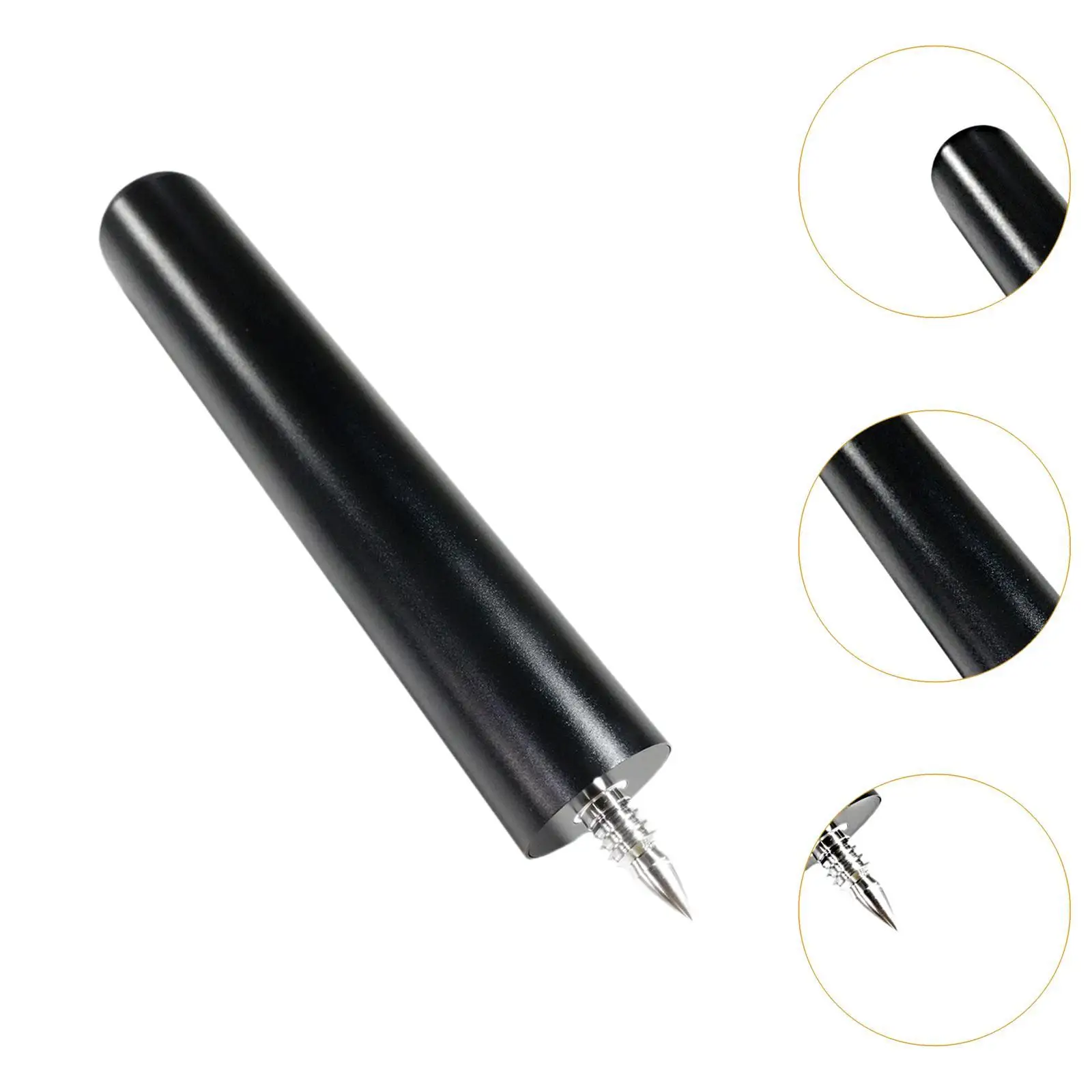 Quick Fit Pool Cue Extender Telescopic Metal Shaft Extension for Precise Billiard Cue Control