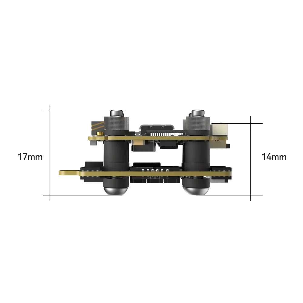 D Parts IFlight Borg 5S RX Stack With Borg 5S RX FC Flight Controller / Borg 60RS ESC For FPV Racing Parts