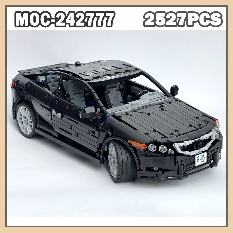 

MOC-242777 Sports Car Building Blocks Honda Accord Coupe 8gen Racing Car Assembly Model Puzzle Kids Toy Birthday Creative Gift