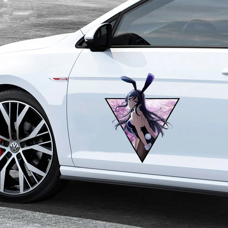 

Автомобильные наклейки окклюзия царапин креативные наклейки водостойкие виниловые сексуальные аниме автомобильные этикетки