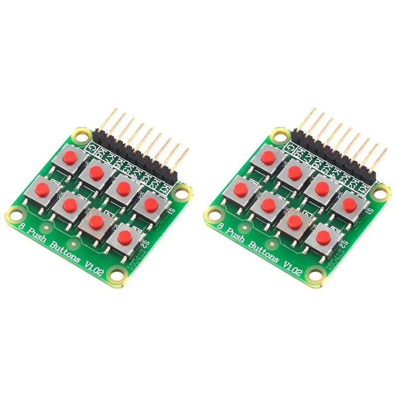 A99E-2Pcs 2X4 Keypa…
