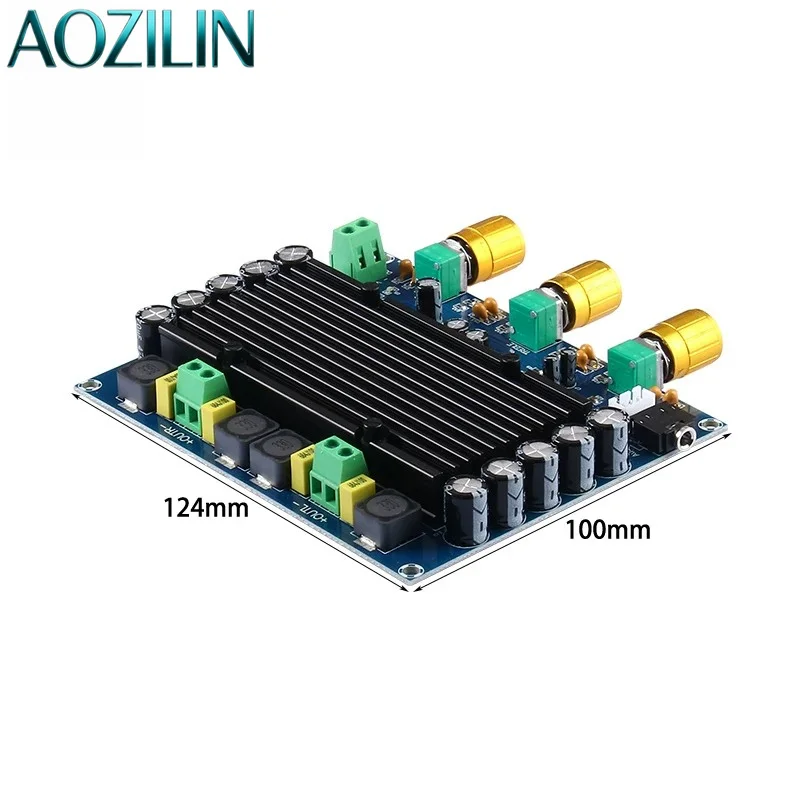 AOZILIN TPA3116D2 Amplifier Board High-End Digital Dual-Channel Audio Amplifier Module DC 12V-24V