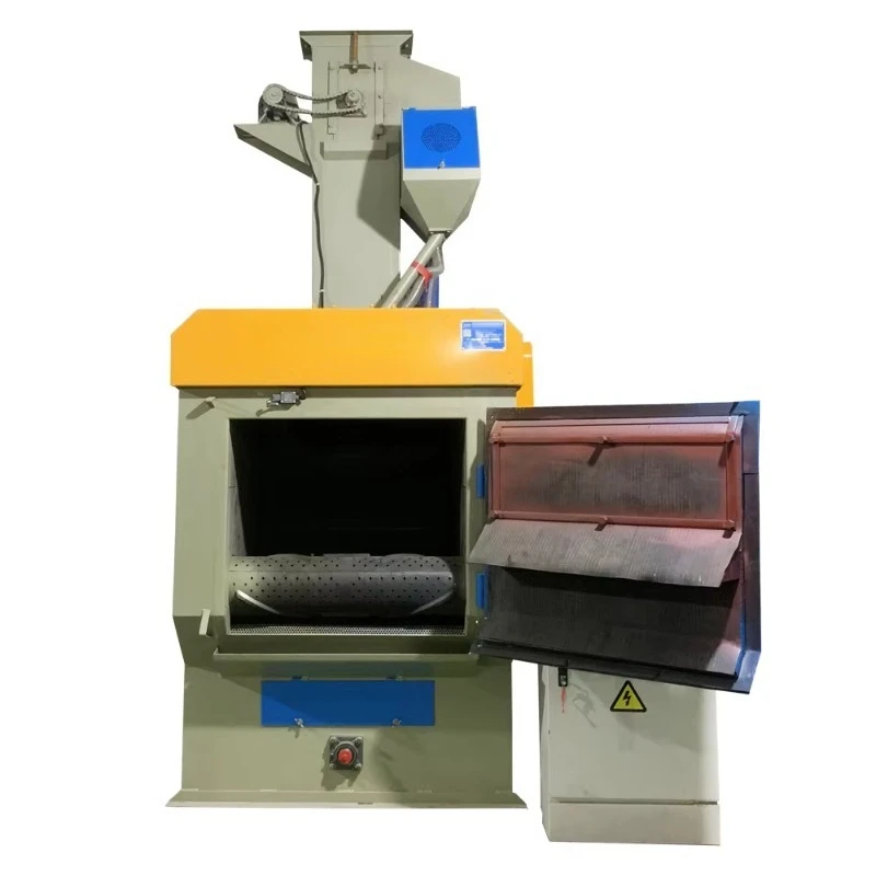 Полностью автоматическая машина для струйной обработки гусеничного типа для пескоструйной обработки, удаления ржавчины и окисления поверхностей металла