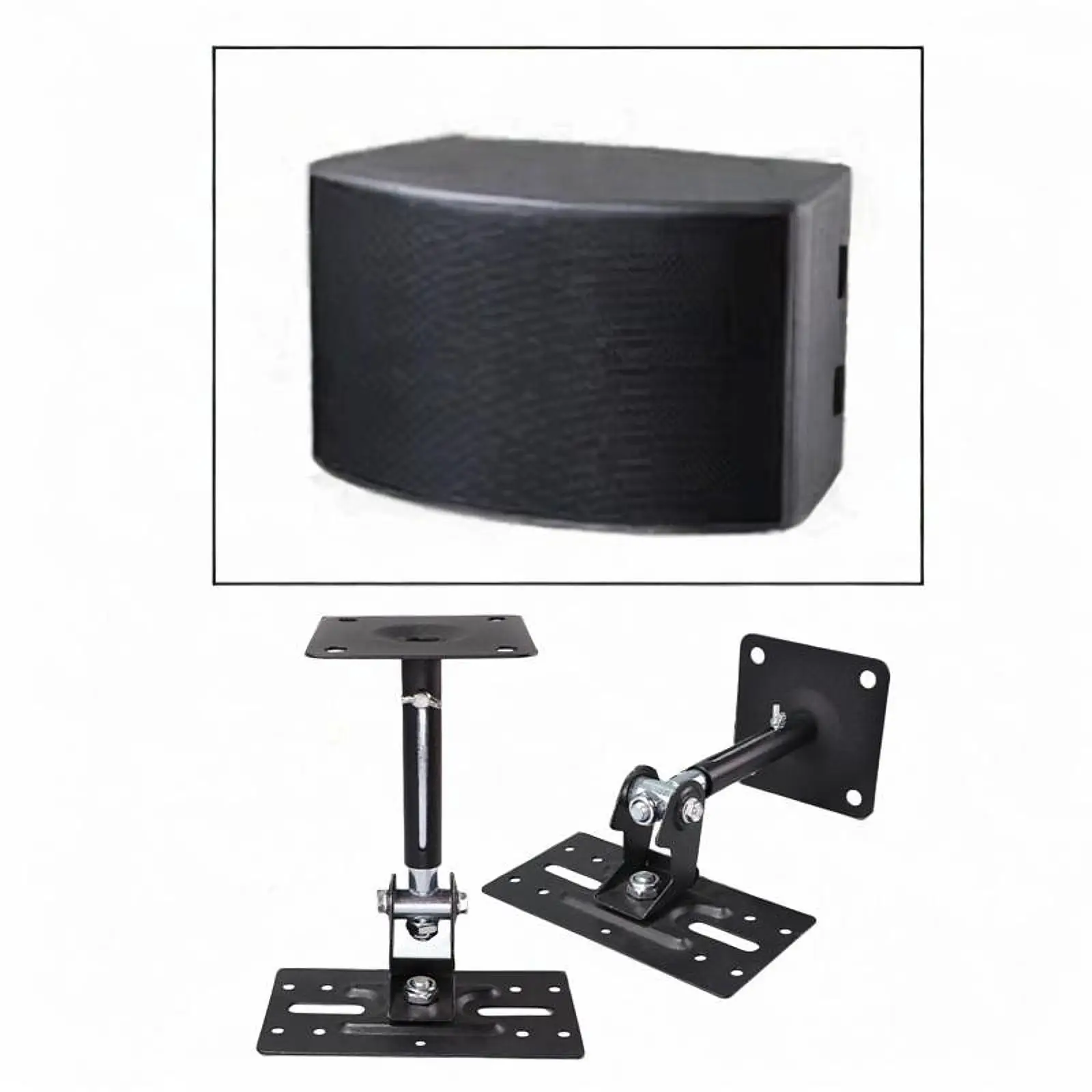 Wall Speaker Mount Stand Adjustable Mount Holder for Home Bedside Bedroom