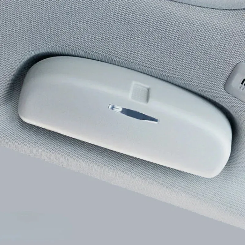 For BMW X5 F15 2013-2018 ABS Black Car Glasses Case Sunglass Holder Box Interior Accessories