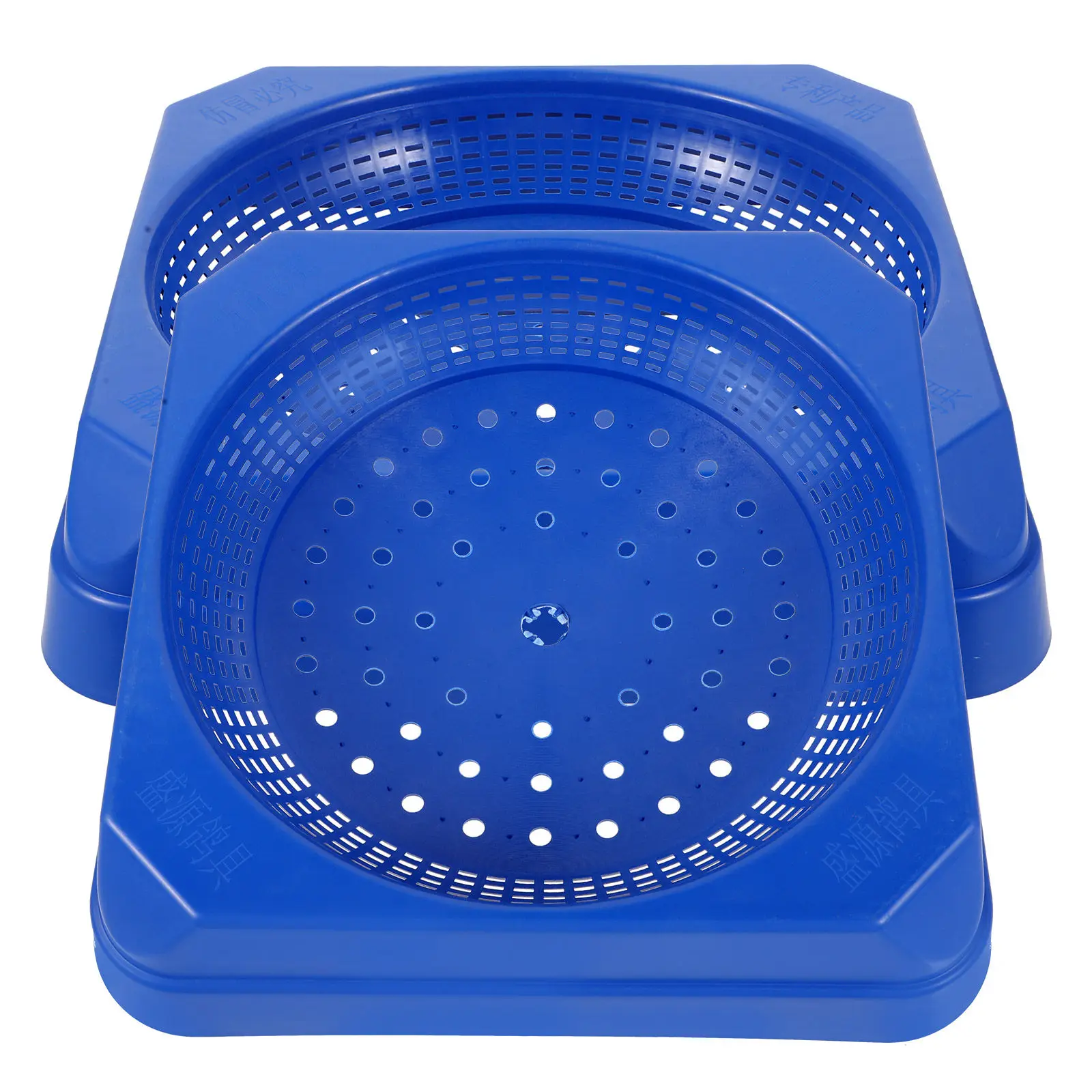 

2 шт. пластиковых гнезд для голубей, большие дышащие гнезда для откладывания яиц, разведения и вылупления, подходят для голубей и перепелов