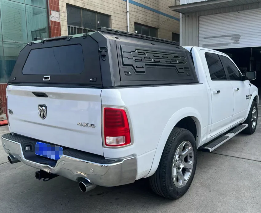 

Light Weight Hard Canopy 3 Door Pickup Bed Cover 4x4 Offroad Accessories Steel Truck Canopy for Dodge Ram 1500