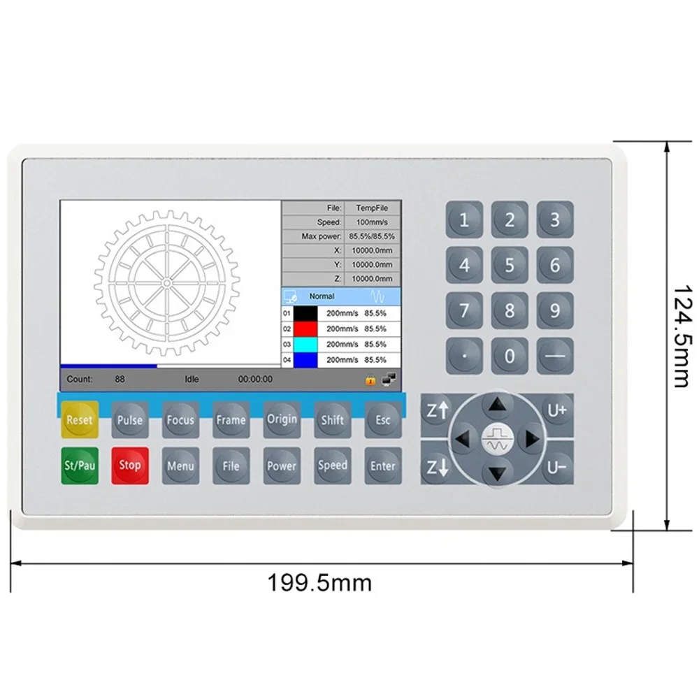 Ruida RDC6445G Laser Controller For CO2 Laser Engraving Cutting Machine Upgrade RDC6445G