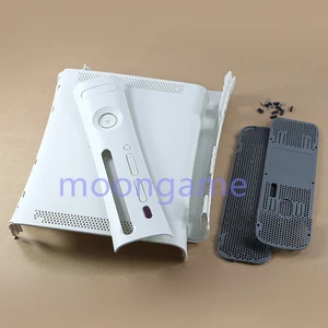 Vollständige Box mit Tasten und Schrauben, Konsolenschutz, Schwarzweißfarbe, Xbox360 Fett, Xbox 360, 1 Set 12 Hauptverkaufsaustausch Xbox 360 White - №12