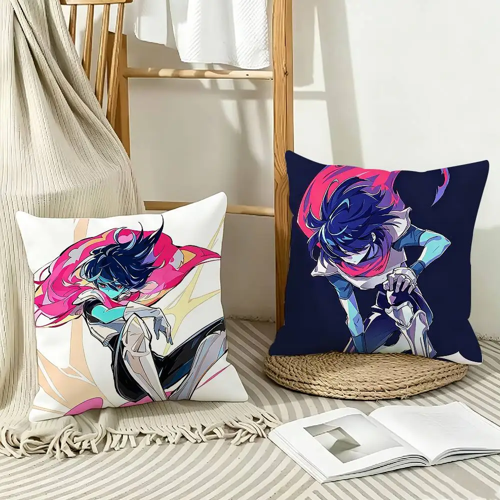 Indie Game K-Kris Deltarune   Pillow Case Pattern Printed Pillowcase For Living Room Sofa Cushion Cover