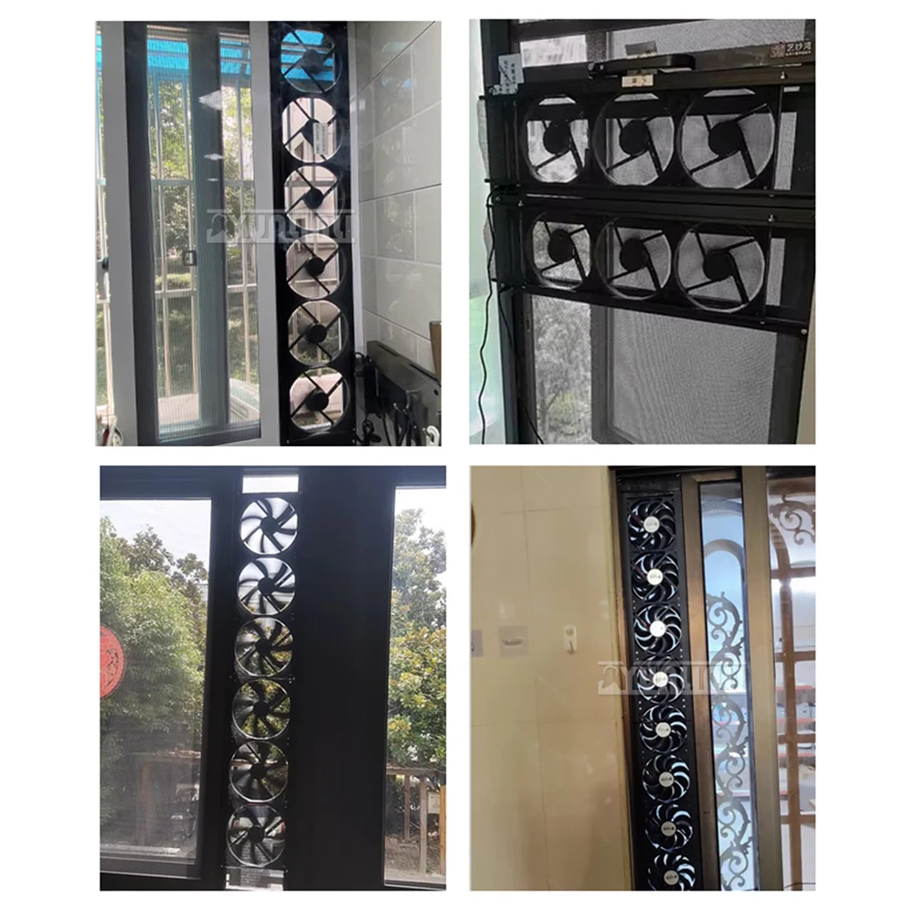 Extractor Ventilation System Extractor De Humo Potente Window Exhaust Fan Silent Fresh Air Fan Bathroom Exhaust Machine