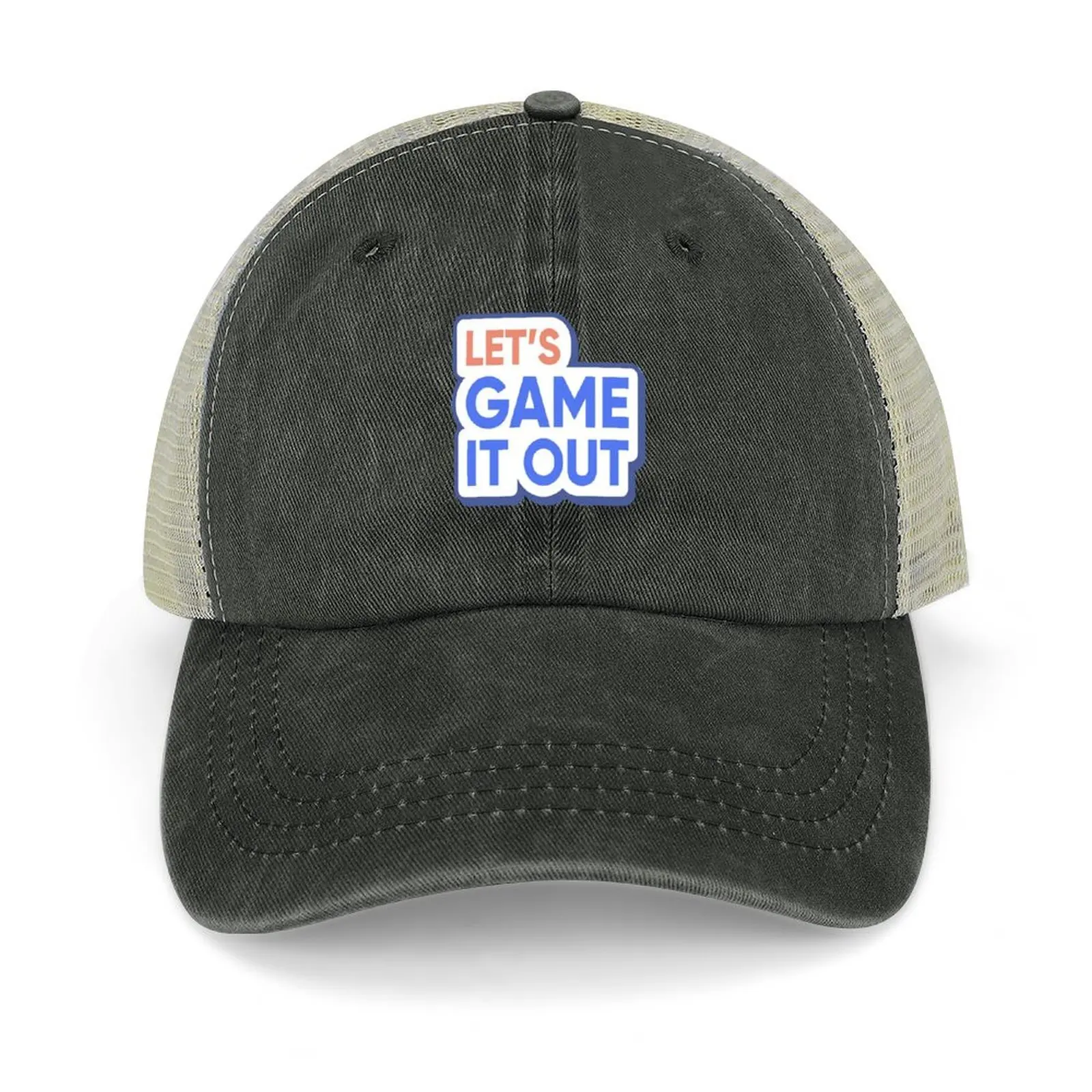 

let's game it out Baseball Cap Thermal Visor hats for men Luxury Man Hat summer hat Women Men's
