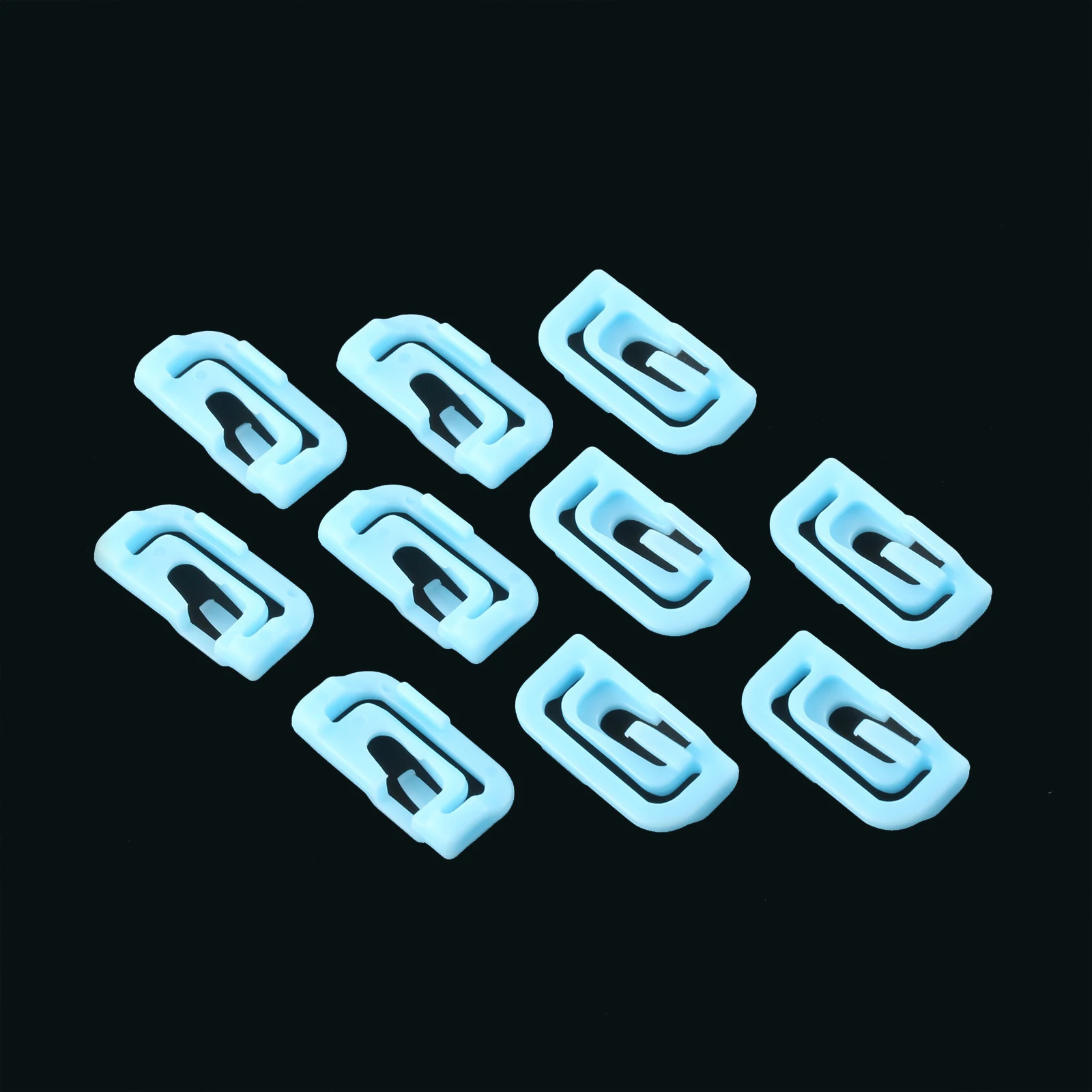 10Pcs Plastic Fastener Car Front Windshield Sealing Strip Staples Clips for Mitsubishi V31 V32 V33 Leopaard Interior Accessories