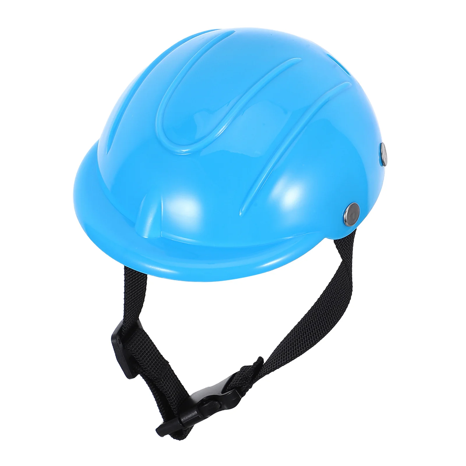 

Защитная каска для мелких собак с регулируемым ремнем для мотоцикла и скутера, синяя, для щенков и кошек мелких пород