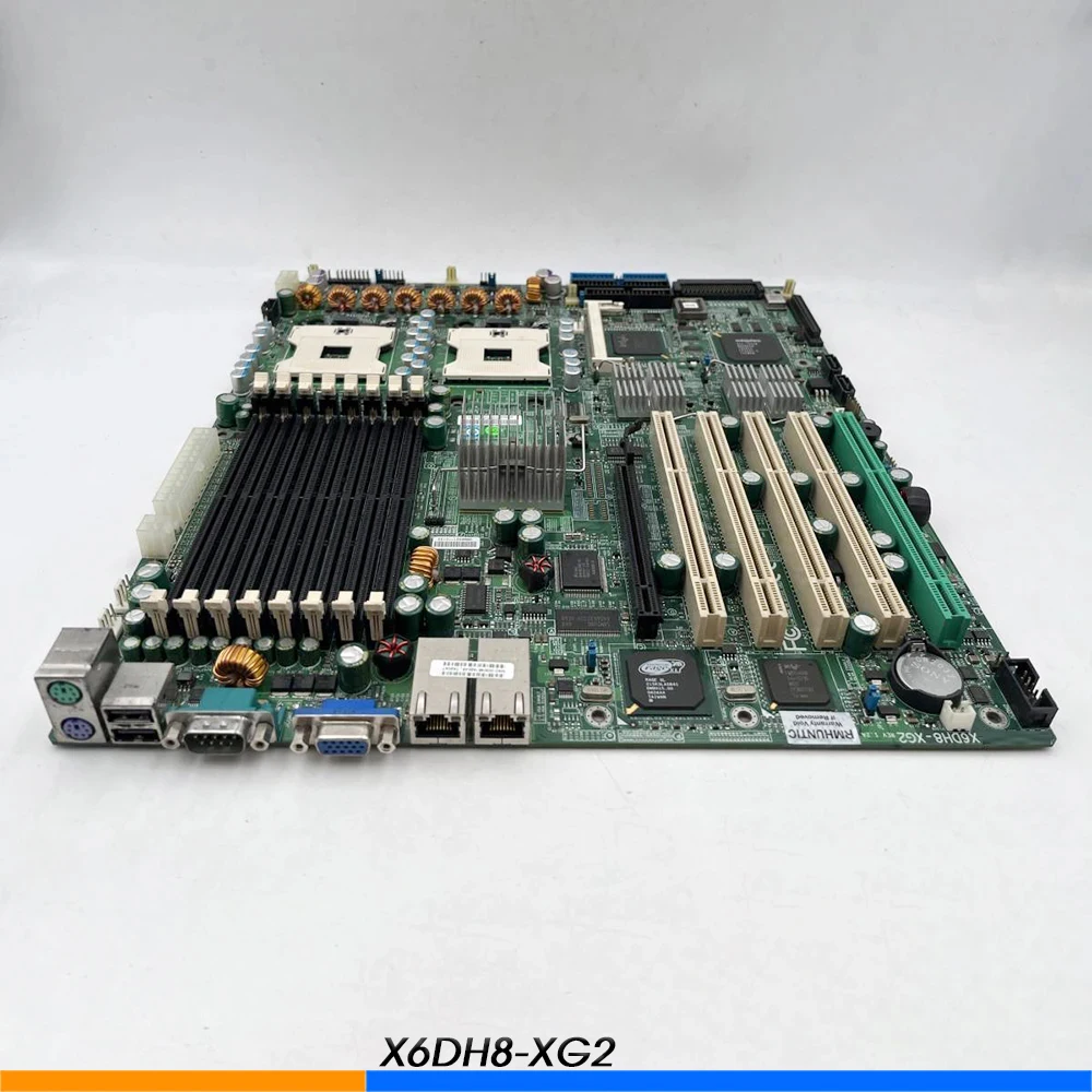 X6DH8-XG2 Originate Server Motherboard For Supermicro 800 E7520 Fully Tested Good Quality