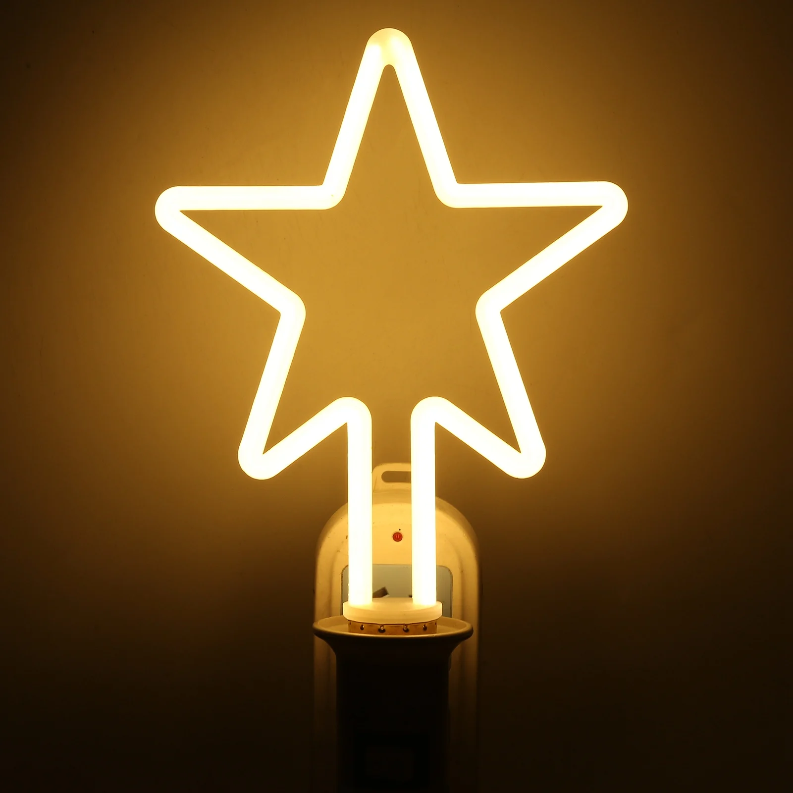 ZK40 LED Decorative Bulb E27/2700K 8W 5‑Pointed Star Light Lamp for Festival Indoor 220‑240V