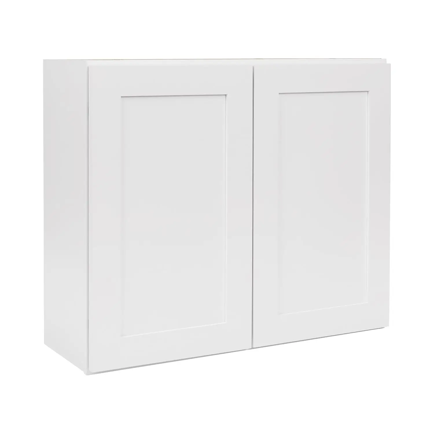 White Shaker Wall Cabinet RTA Kitchen Laundry Bathroom Storage 36
