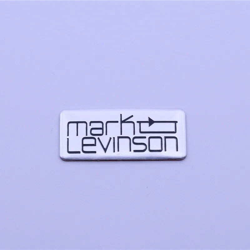 1PCS Mark Levinson logo brushed metal surface coating treatment, suitable for amplifier chassis surface