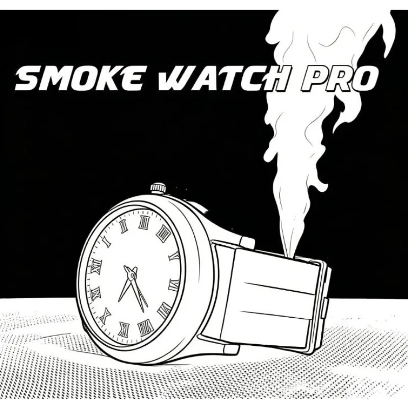 

Механический дымовой гаджет Remote Control Smoke Watch Pro для сценических фокусов, реквизит для иллюзий, для вечеринок и шоу, эффект появления из пустой руки