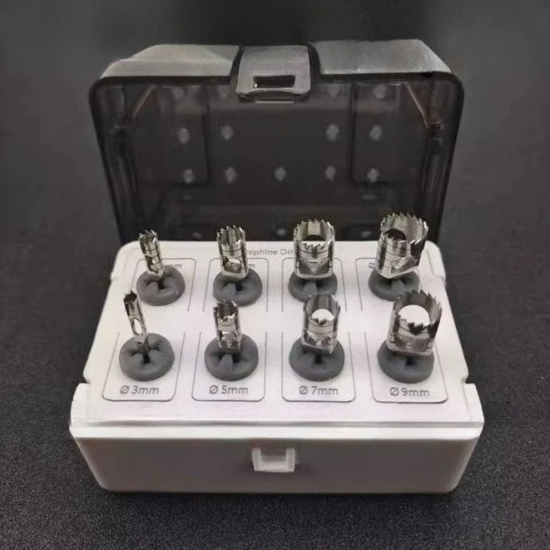 Dental Implant Bone Drill Stainless Steel Pioneer Positioning Drill Bone Splitting Circular Saw Dentistry Surgical Planting Tool
