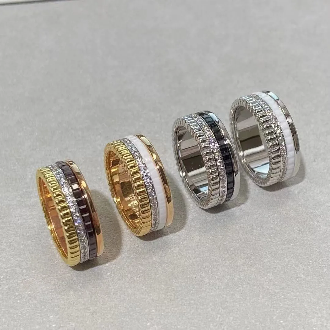 المبيعات الساخنة الفاخرة مربع والعتاد للتدوير الرجال والنساء زوجين خاتم الخطوبة الفضة عالية الجودة عشاق هدية مهرجان رائعة