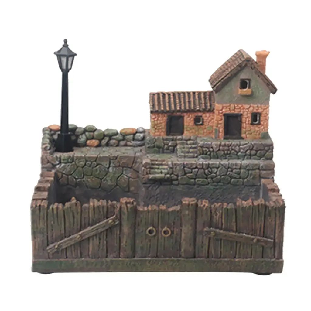 

1 Piece Resin Flower Succulent Plant Binsai Box Cup Garden Accessories