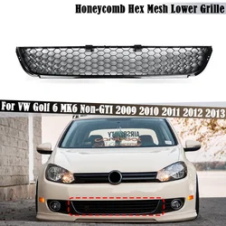 Front Lower Grille Bumper Honeycomb Gill GTI Style For Volkswagen VW Golf 6 MK6 Non-GTI 2009 2010 2011 2012 2013 Car Styling