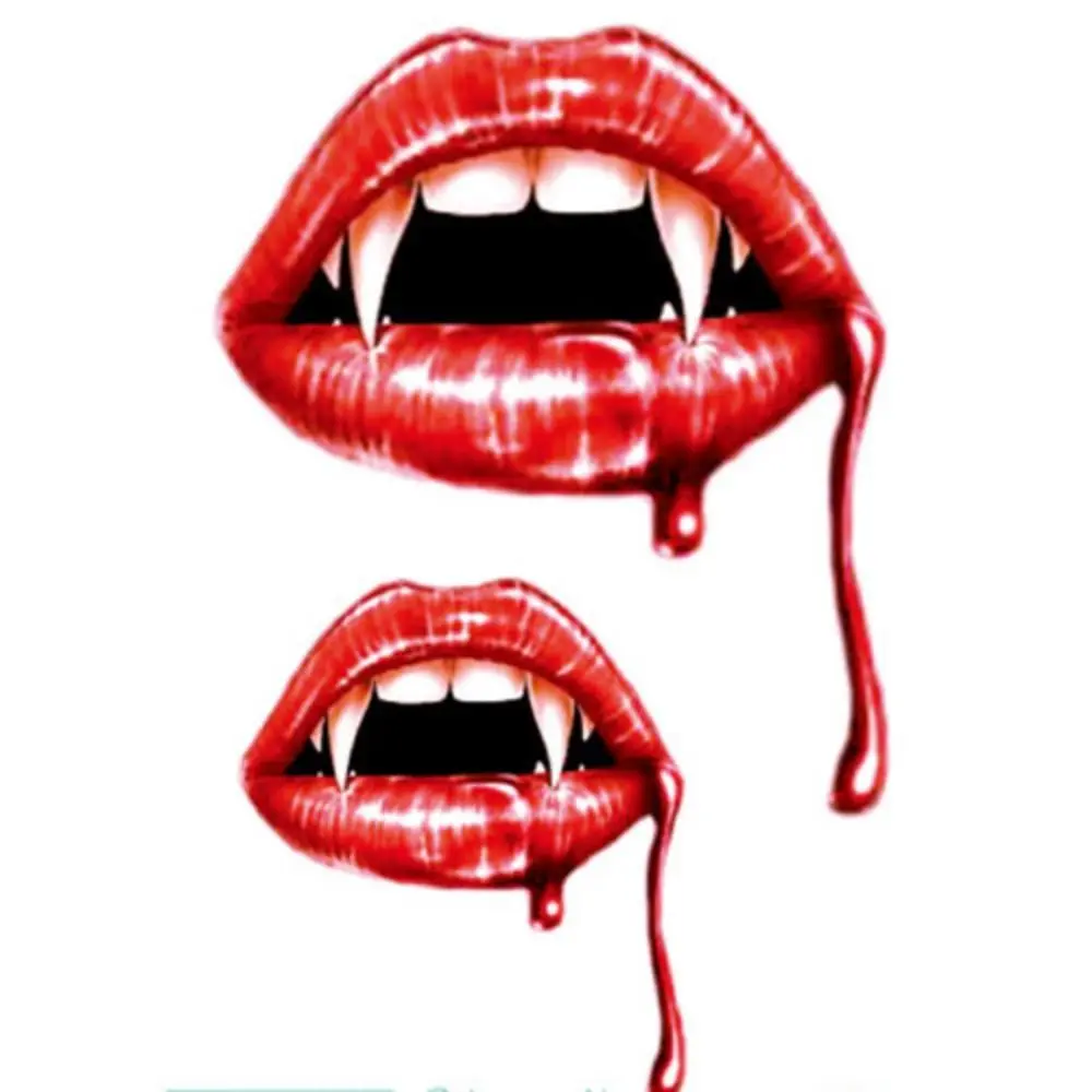 Parche facial para Halloween, tatuajes temporales, diseño de cicatriz de araña, pegatinas de tatuaje impermeables, cicatriz de araña DIY realista