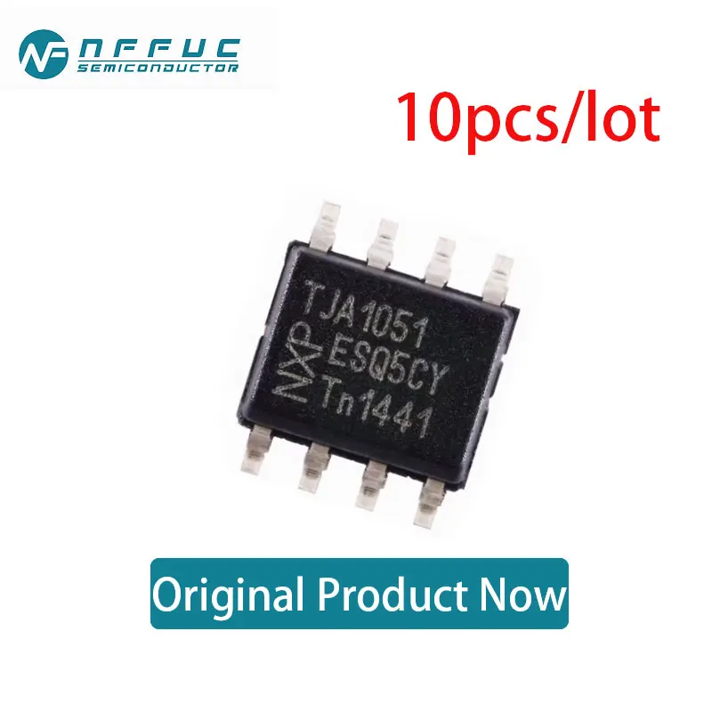 10pcs/lot  TJA1051T,118  SOIC-8  For  CAN Transceiver  Chip Original Genuine Brand New In Stock