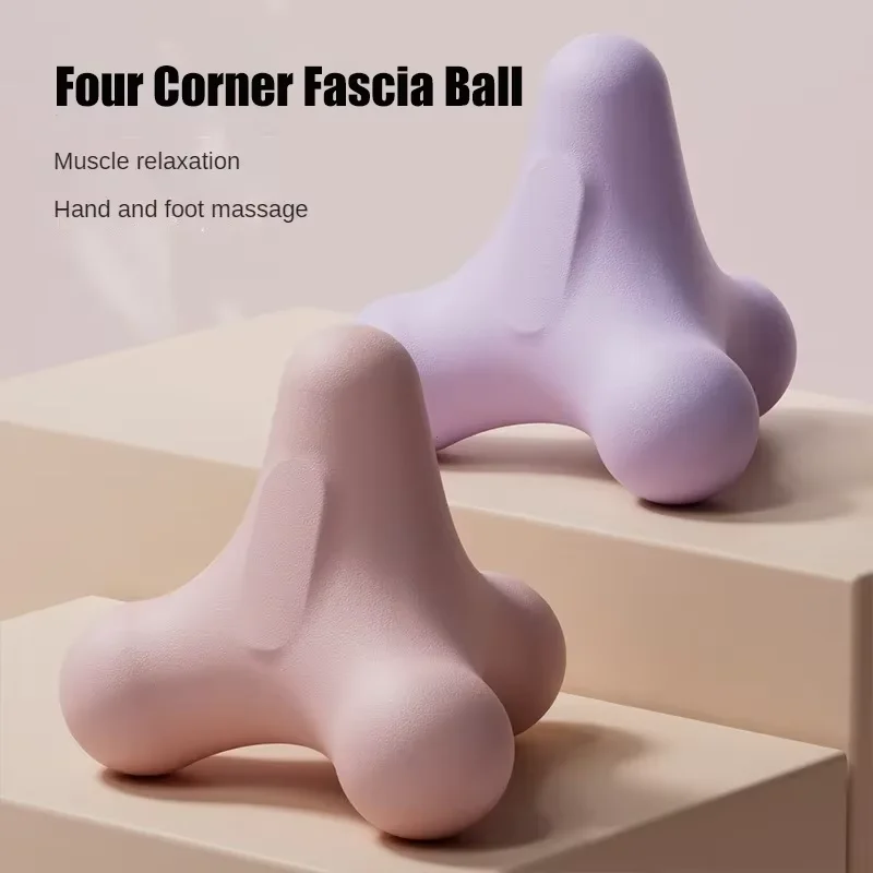 Exercise Relaxation Meridian Fitness Ball Four Corner Fascia Ball Plantar Ball Massage Shoulder Neck Waist Hand Muscles Lactate