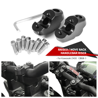 For Kawasaki Z400 Z 400 Z500 2018 2019 2020 2021 2022 2023- Motorcycle Handlebar Riser Drag Handle Bar Clamp Extend Adapter