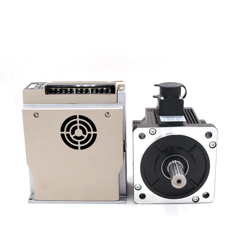 3KW 15 N.m AC Servo Motor & Driver Kit for CNC Machines | 3-Phase 220V
