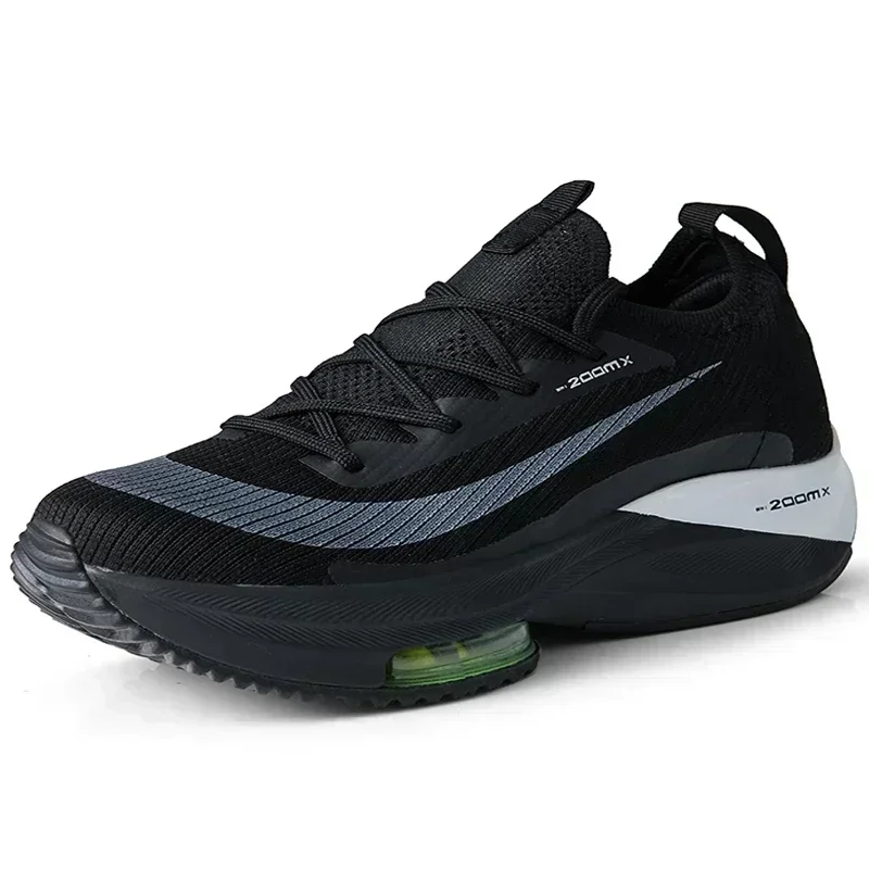 

New Sneakers Men Woman Marathon Cushioning Running Shoes Unisex Trainer Race Light Breathable Couple Tenis Shoe