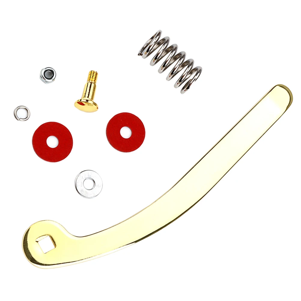 

Golden Guitar Bridge Thread Tremolo Arm Whammy Bar for Electric Guitar Replacement Parts Vibrato Durable Anti Rust Practical