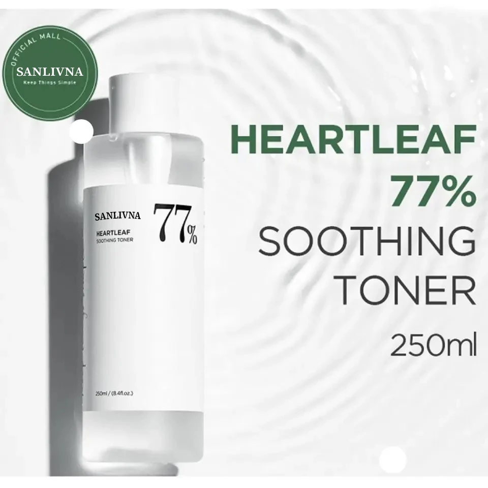 Heartleaf 77% Korean Cosmetics Toner Skin Care Moisturizing Cleansing Oil Quercetin Pore Deep Cleansing Foam