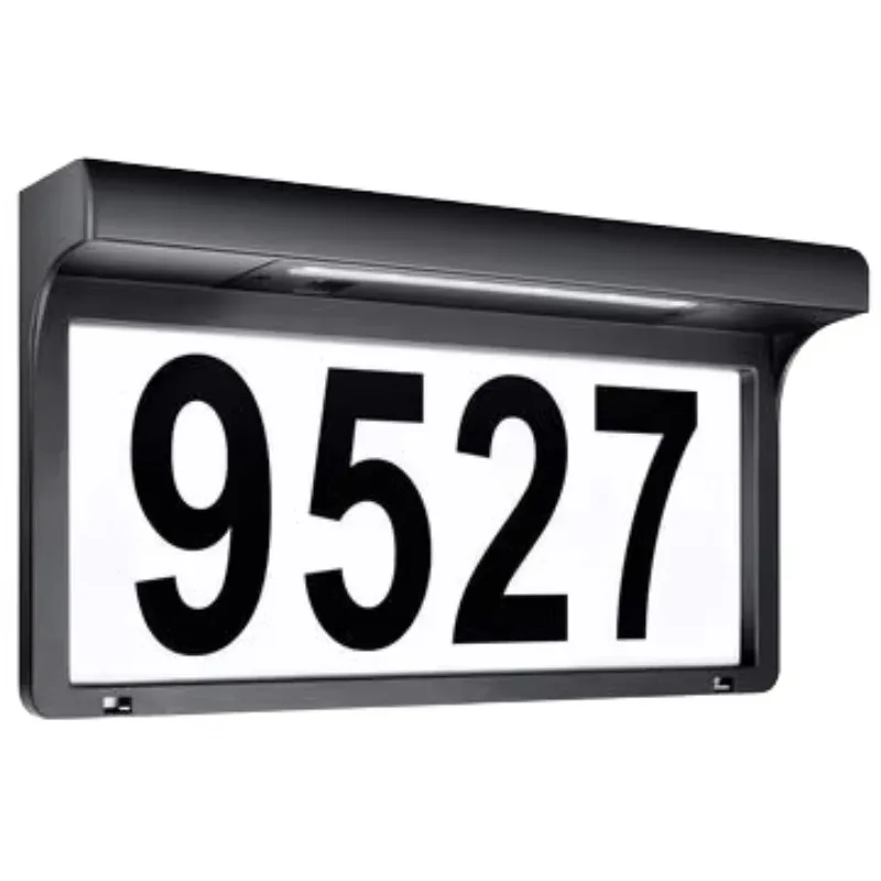

22.5Cmx17.5cmABS Light Emitting Diode Lighting Signs Solar House Door Signs Solar Door Lights Digital Wall Mounted Door Signs