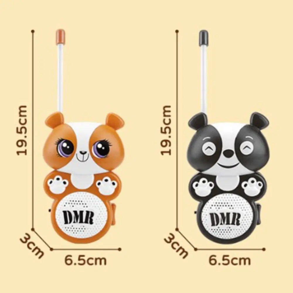 Radio Interphone Panda Walkie Talkie Spielzeug Handheld Langstrecken-Walkie Talkie für Kinder Bunter Transceiver