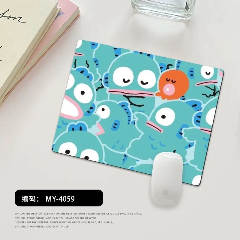 MousePad Non-slip Ugly Fish Cute Office Non-slip Game Desk Mat Coaster Creative Kawaii Computer Keyboard Mouse Pad
