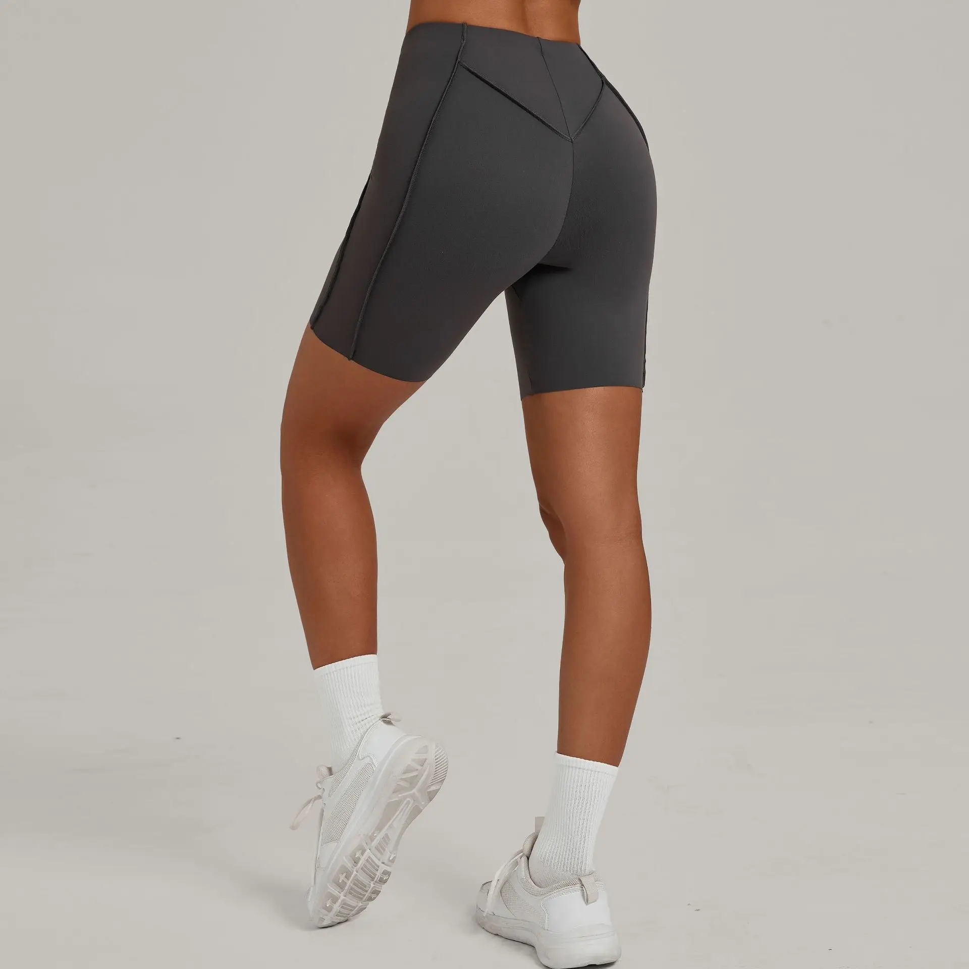 

High Waisted Yoga Shorts Summer Women Tight Fitting Hip lifting Sports Shorts Running Training Quick Drying Leggings Yoga Pants